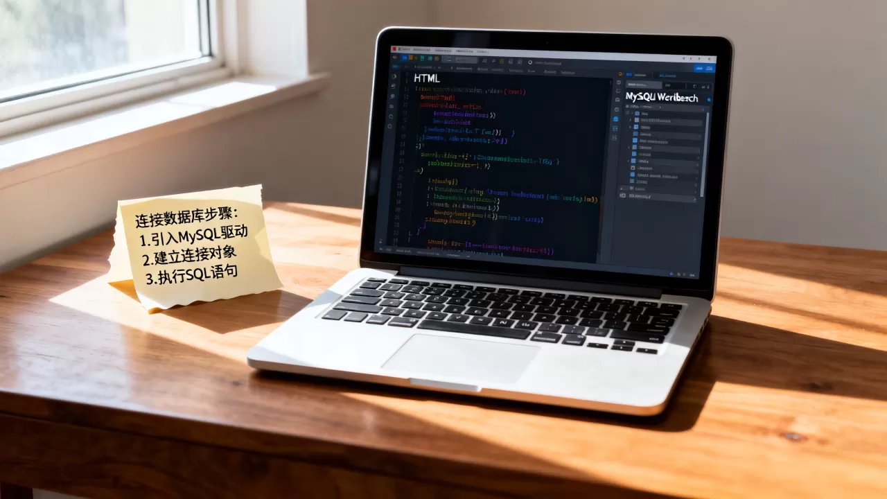 HTML如何连接数据库SQL？html连接mysql数据库教程