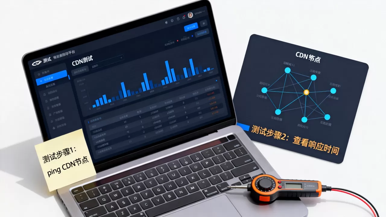 如何检查CDN是否可用？CDN加速效果测试方法