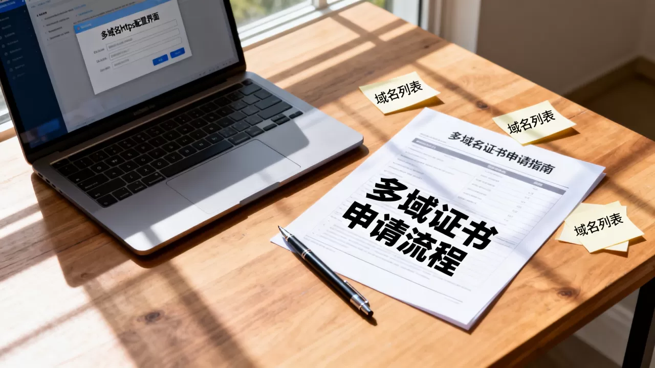 https多域名怎么配置？https多域名证书怎么申请