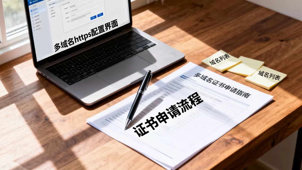 https多域名怎么配置？https多域名证书怎么申请