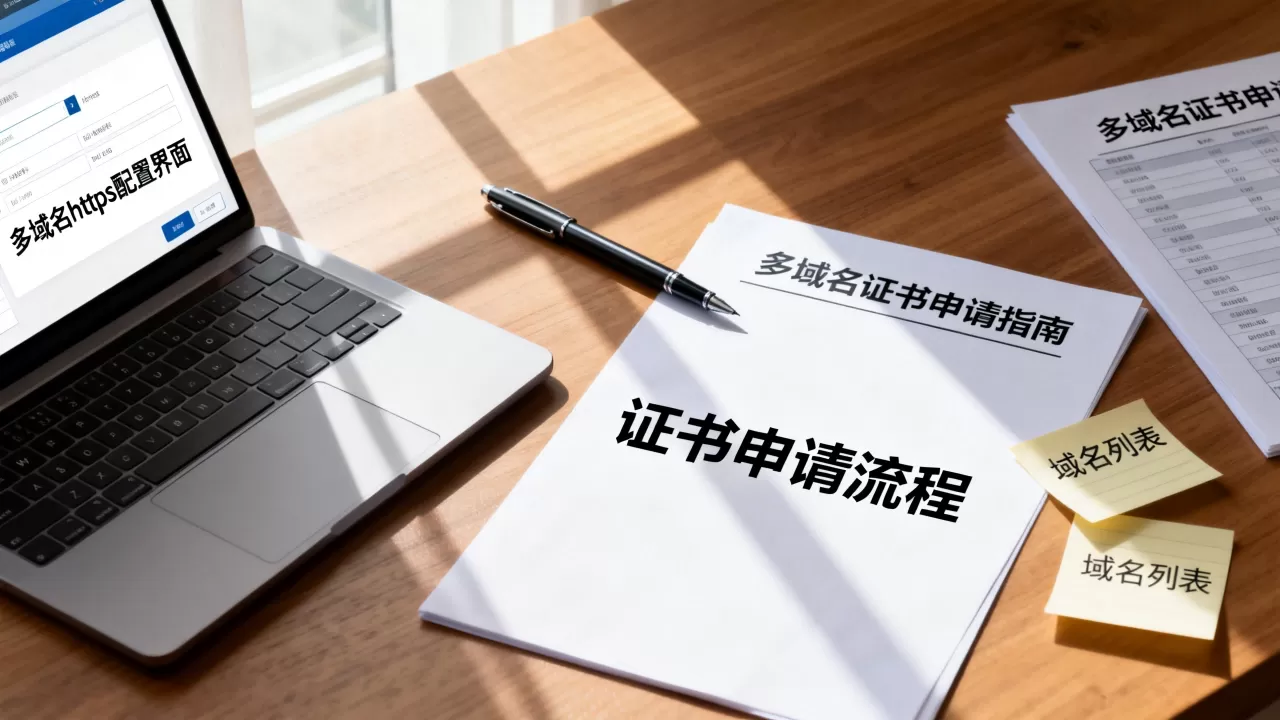 https多域名怎么配置？https多域名证书怎么申请