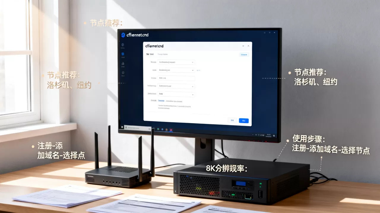 美国免费cdn cf怎么用？cf免费cdn加速节点推荐