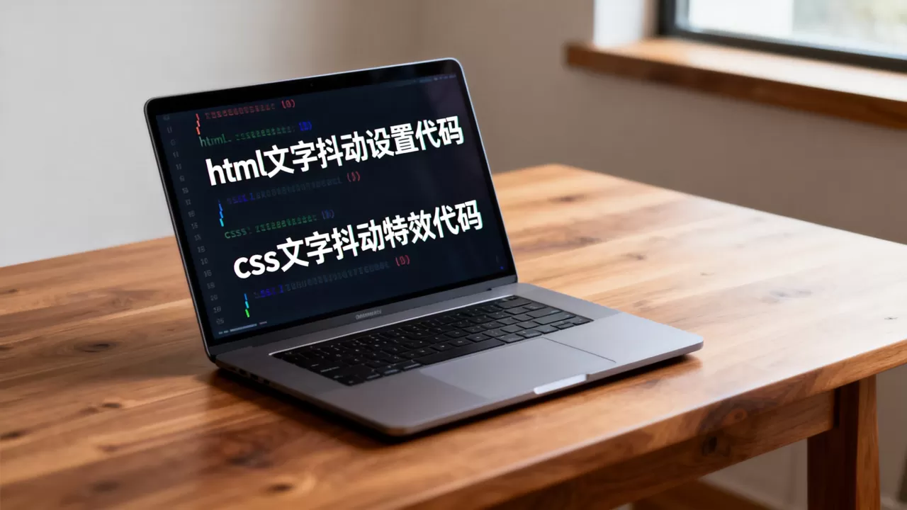 html文字抖动怎么设置？css文字抖动特效代码