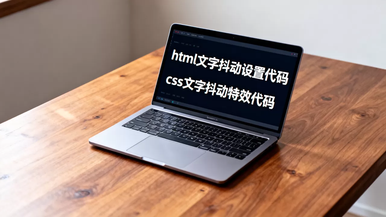 html文字抖动怎么设置？css文字抖动特效代码