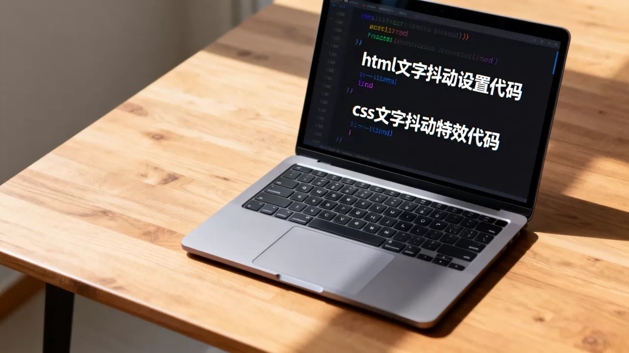 html文字抖动怎么设置？css文字抖动特效代码