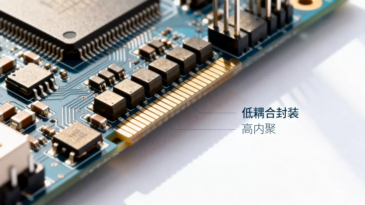 什么是低耦合封装？低耦合高内聚的好处有哪些