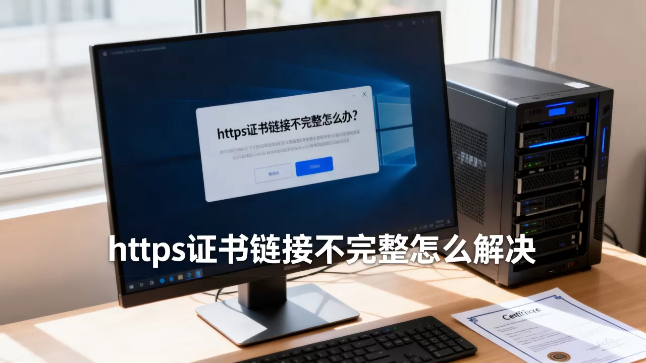 https证书链接不完整怎么办？https证书链接不完整怎么解决