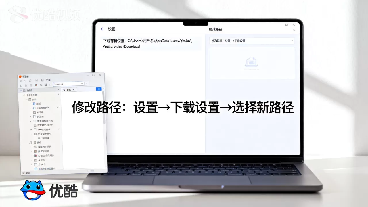 优酷视频下载存储位置在哪？如何修改默认保存路径