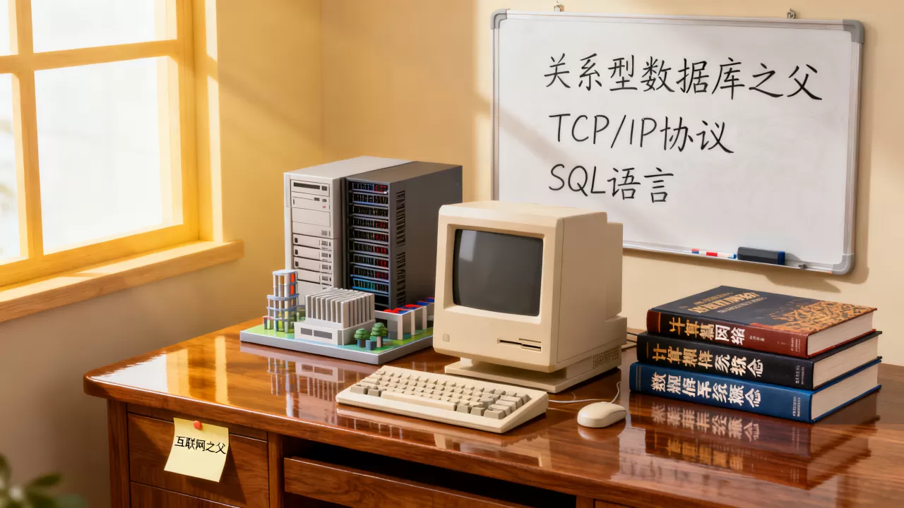 谁是互联网之父与关系型数据库之父？互联网之父是谁