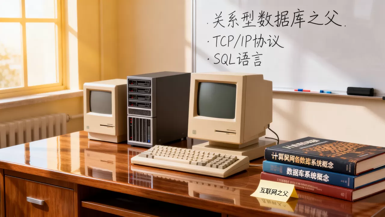 谁是互联网之父与关系型数据库之父？互联网之父是谁