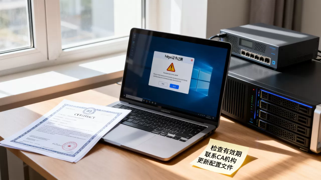 https证书过期怎么办，https证书过期怎么解决