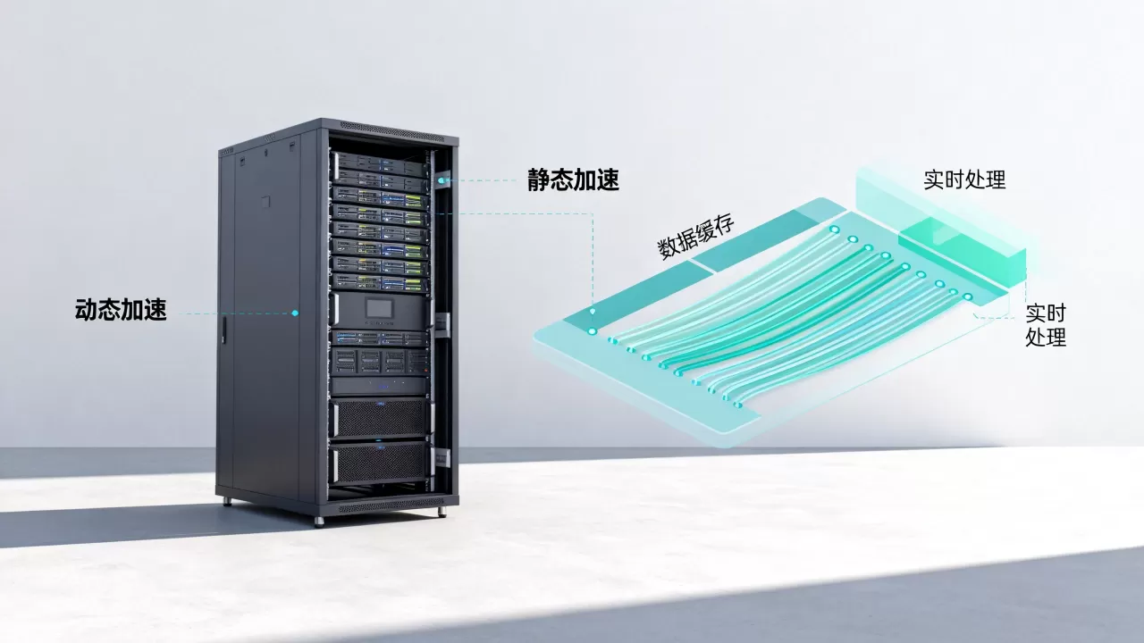 CDN动态和静态有什么区别？CDN动态加速和静态加速原理