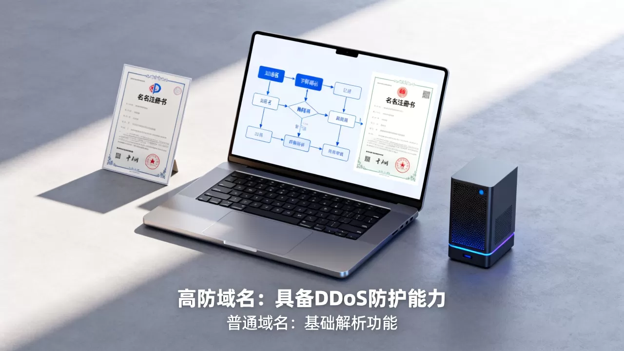 高防域名是什么？高防域名和普通域名有什么区别