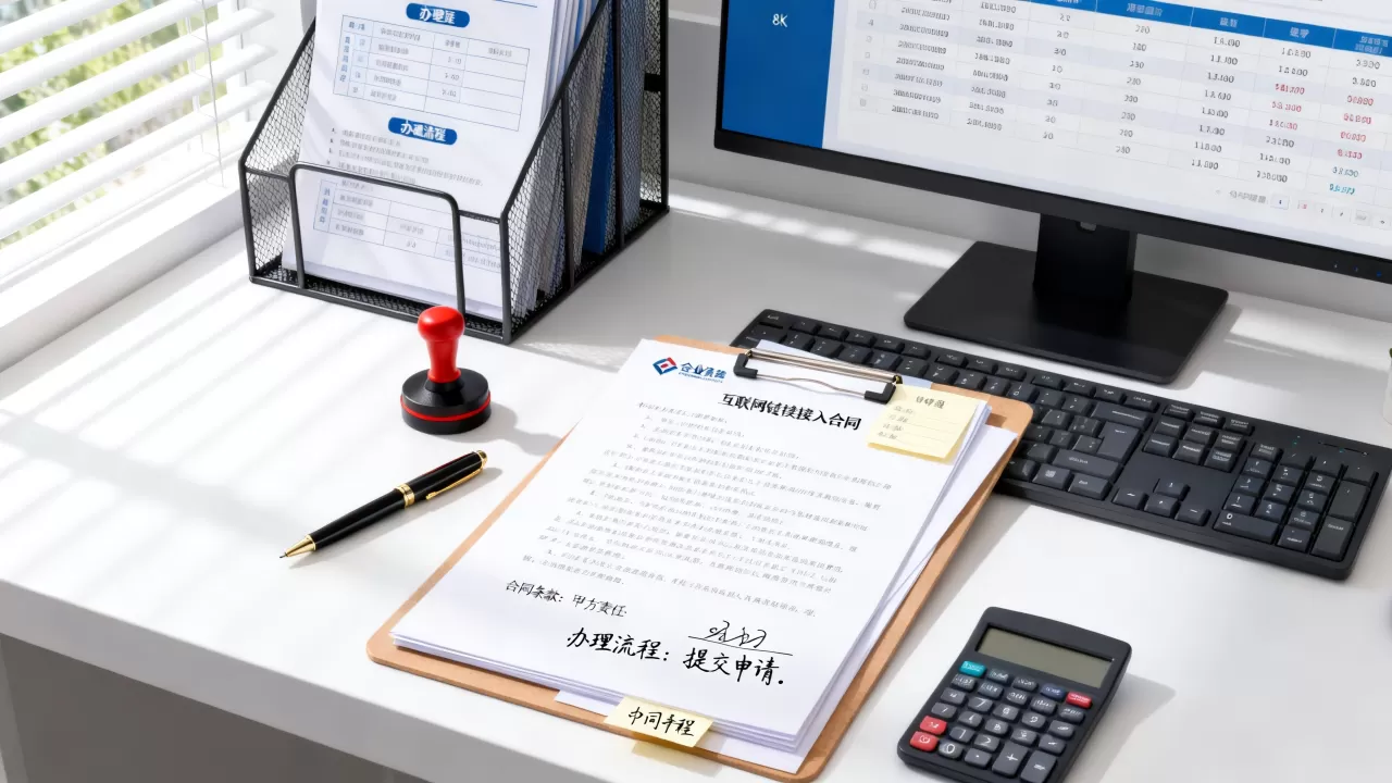 互联网专线接入合同怎么写?企业办理专线资费及流程 互联网专线接入合同怎么写?企业办理专线资费及流程