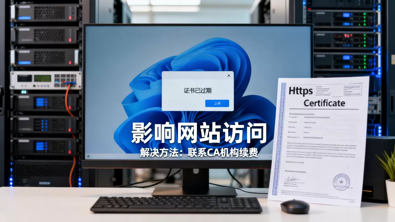 https证书过期影响网站吗?https证书过期怎么解决 https证书过期影响网站吗?https证书过期怎么解决
