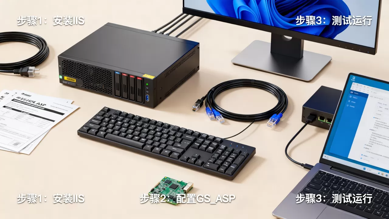 asp网站服务器怎么配置？GS_ASP服务器环境搭建教程