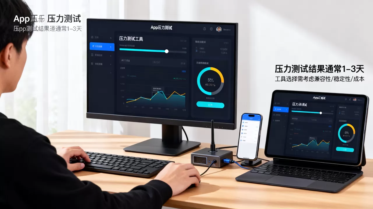 app压力测试一般多久能出结果？压力负载测试工具怎么选