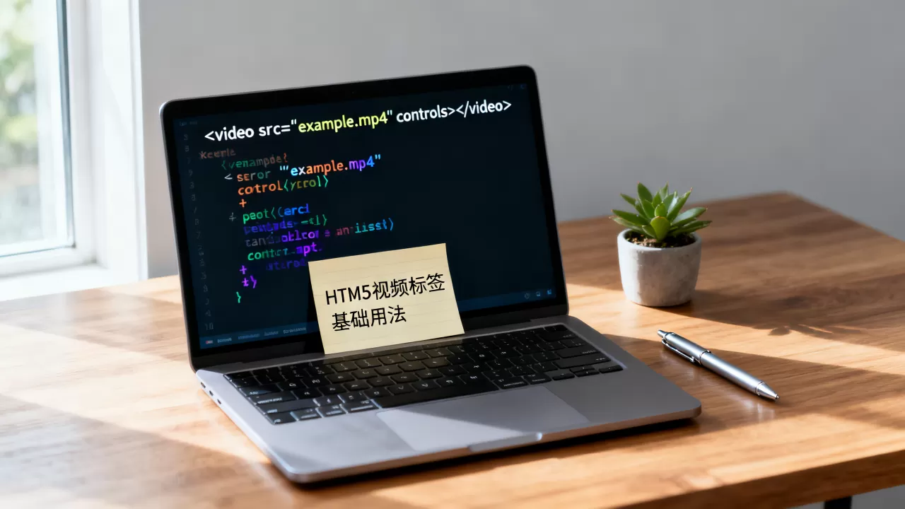 HTML视频代码怎么写？html5视频标签代码示例