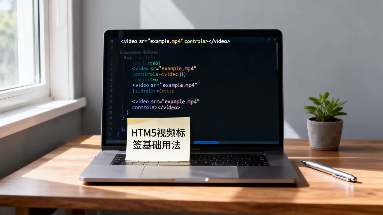HTML视频代码怎么写？html5视频标签代码示例