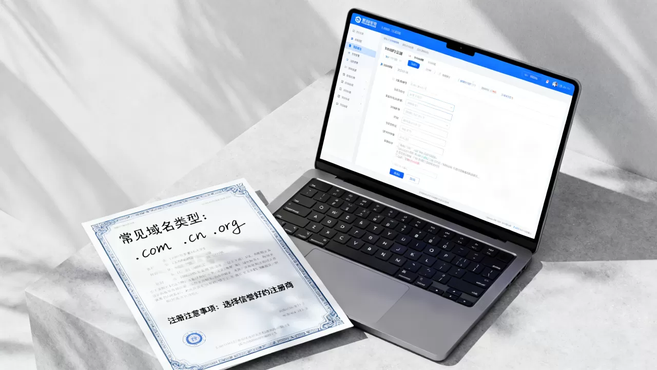 互联网主机域名有哪些？常见域名类型及注册注意事项