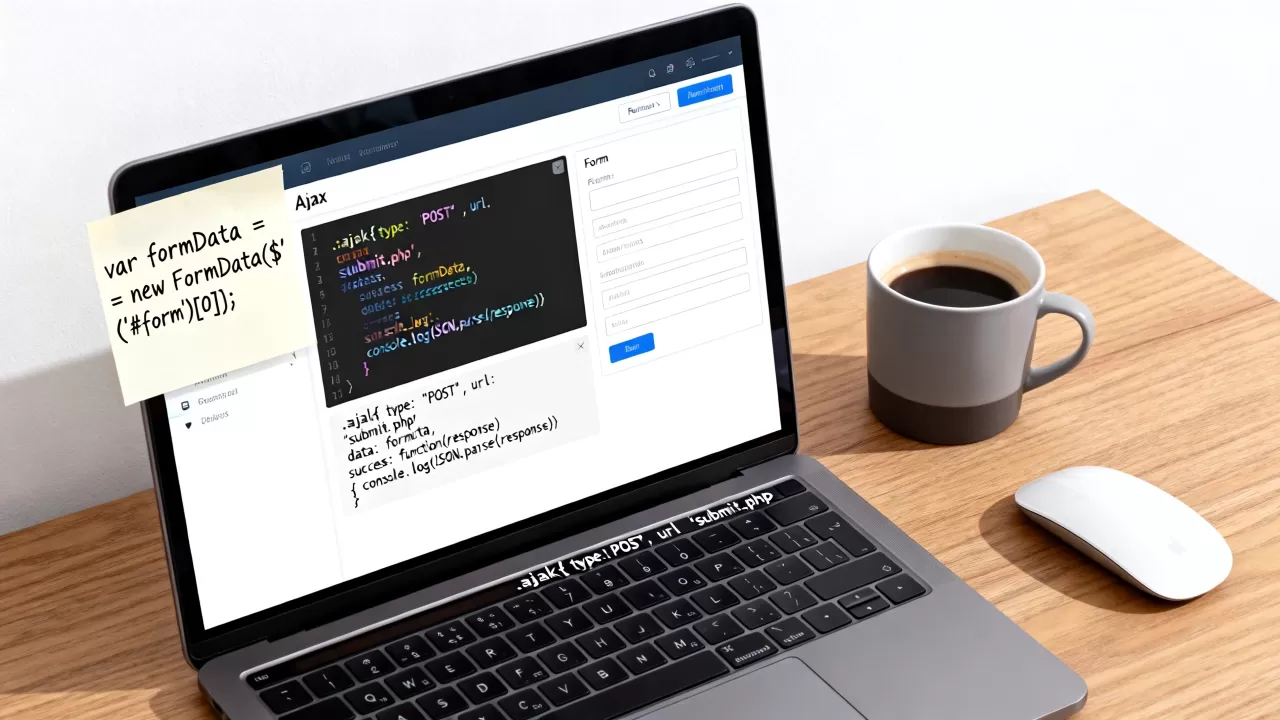 ajax表单如何转为json？ajax提交表单获取json数据