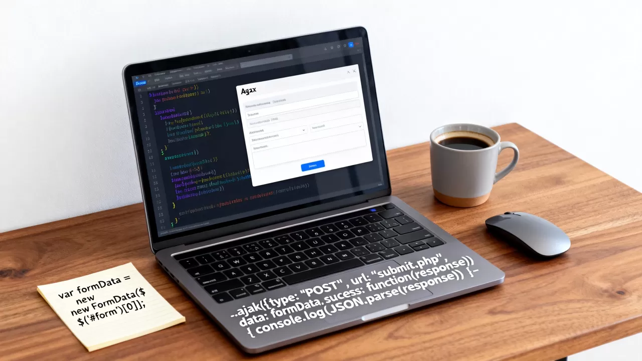 ajax表单如何转为json？ajax提交表单获取json数据
