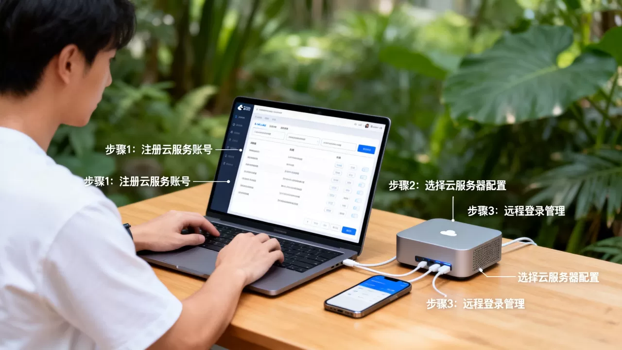 个人怎么弄云计算机？云计算机怎么使用