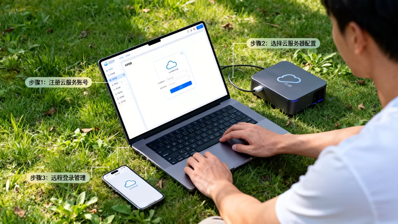 个人怎么弄云计算机？云计算机怎么使用