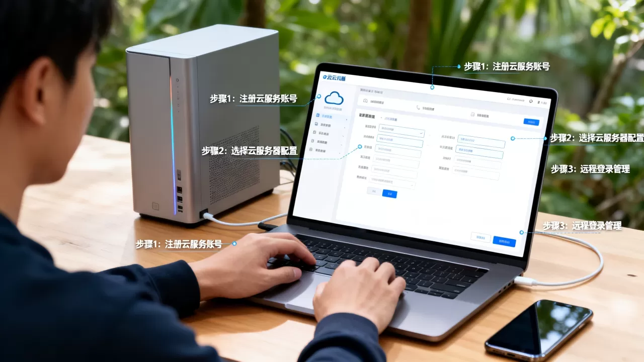 个人怎么弄云计算机？云计算机怎么使用
