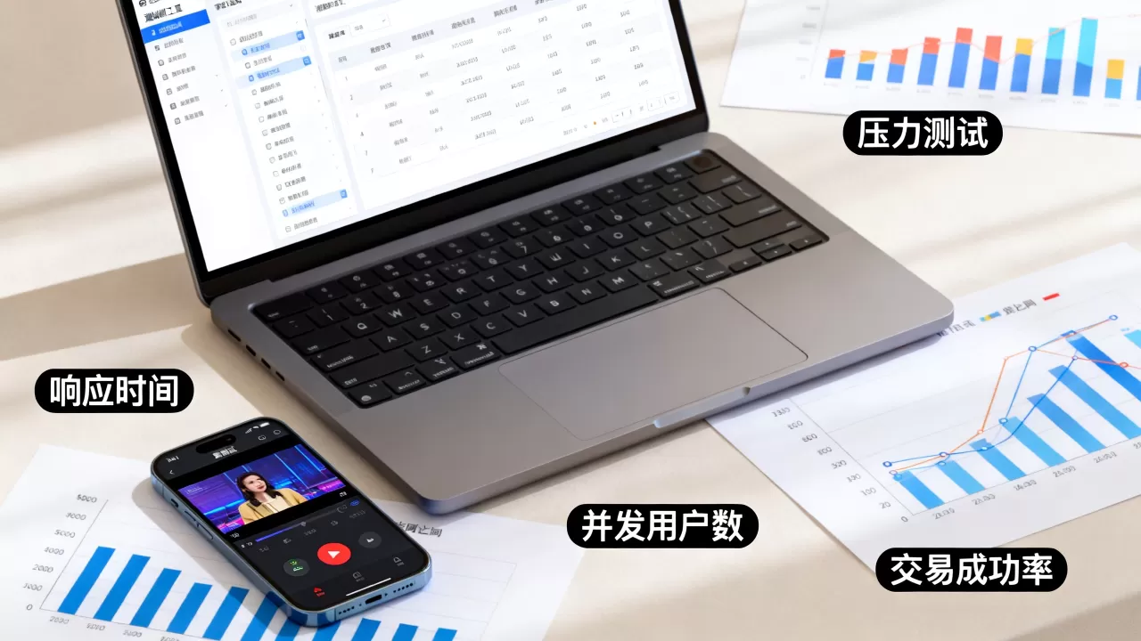 APP直播软件压力测试怎么做？交易软件APP测试需要关注哪些核心指标