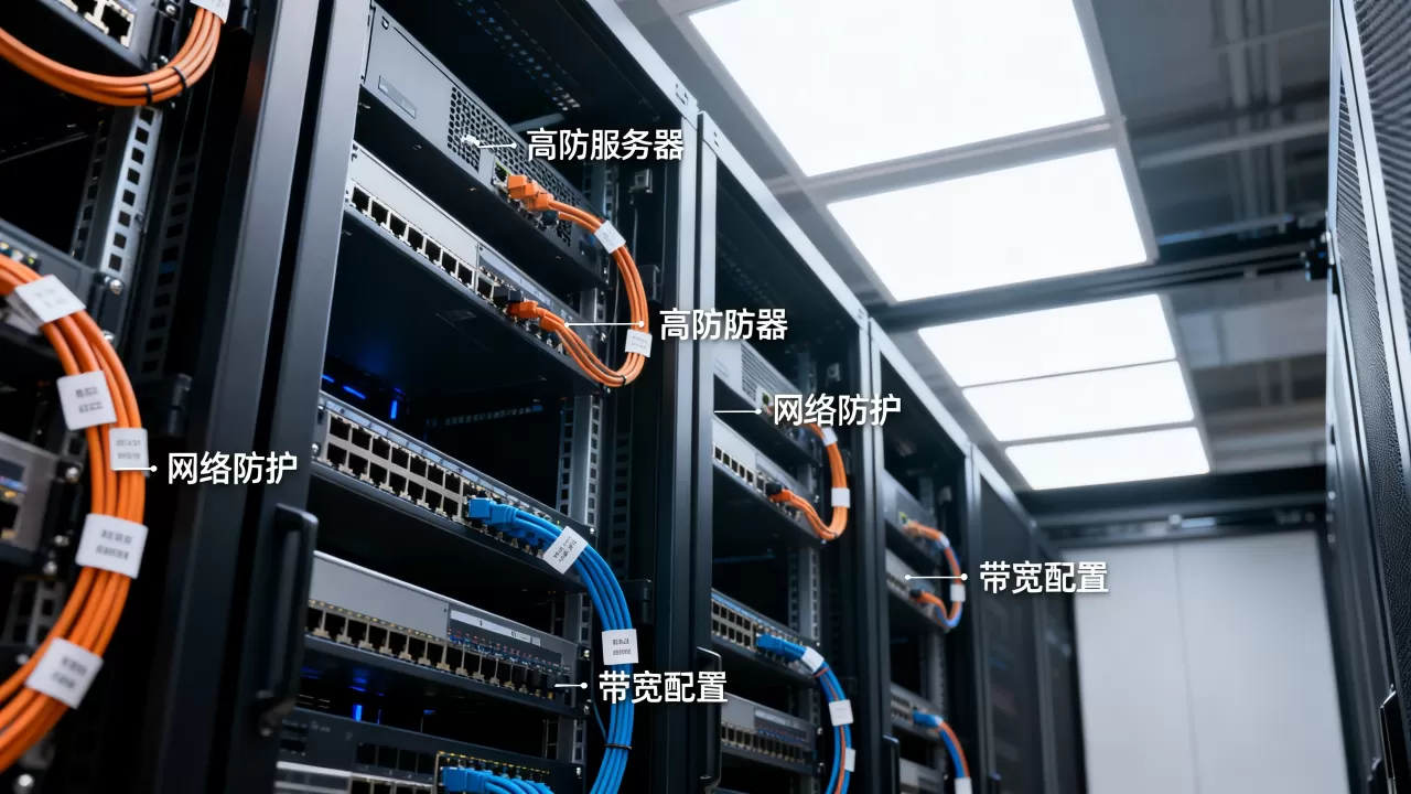 高防服务器机房怎么选？高防服务器机房租用价格