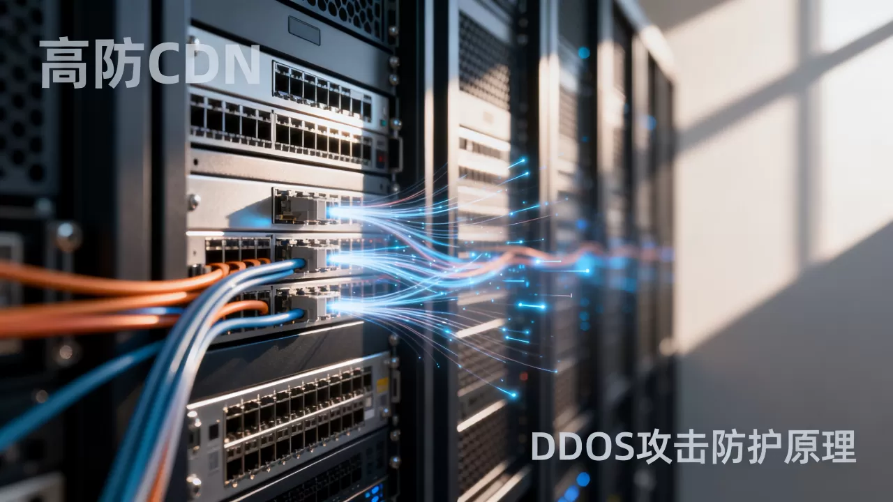 高防cdn怎么ddos？高防cdn防ddos攻击原理是什么