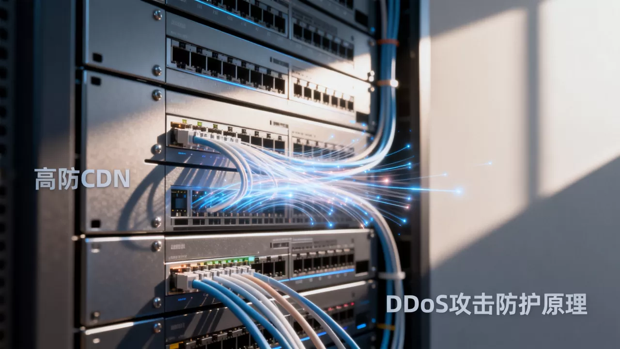 高防cdn怎么ddos？高防cdn防ddos攻击原理是什么