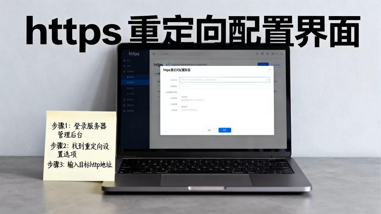 https域名重定向怎么设置？https域名重定向到http