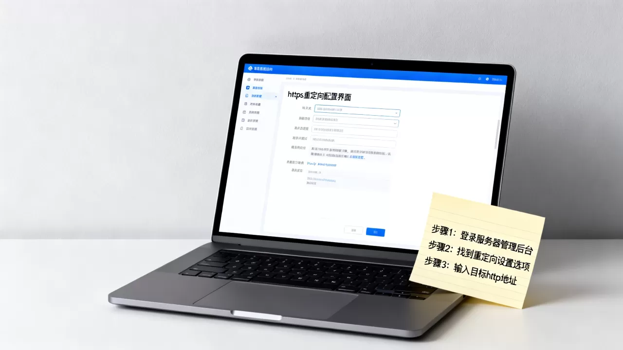 https域名重定向怎么设置？https域名重定向到http