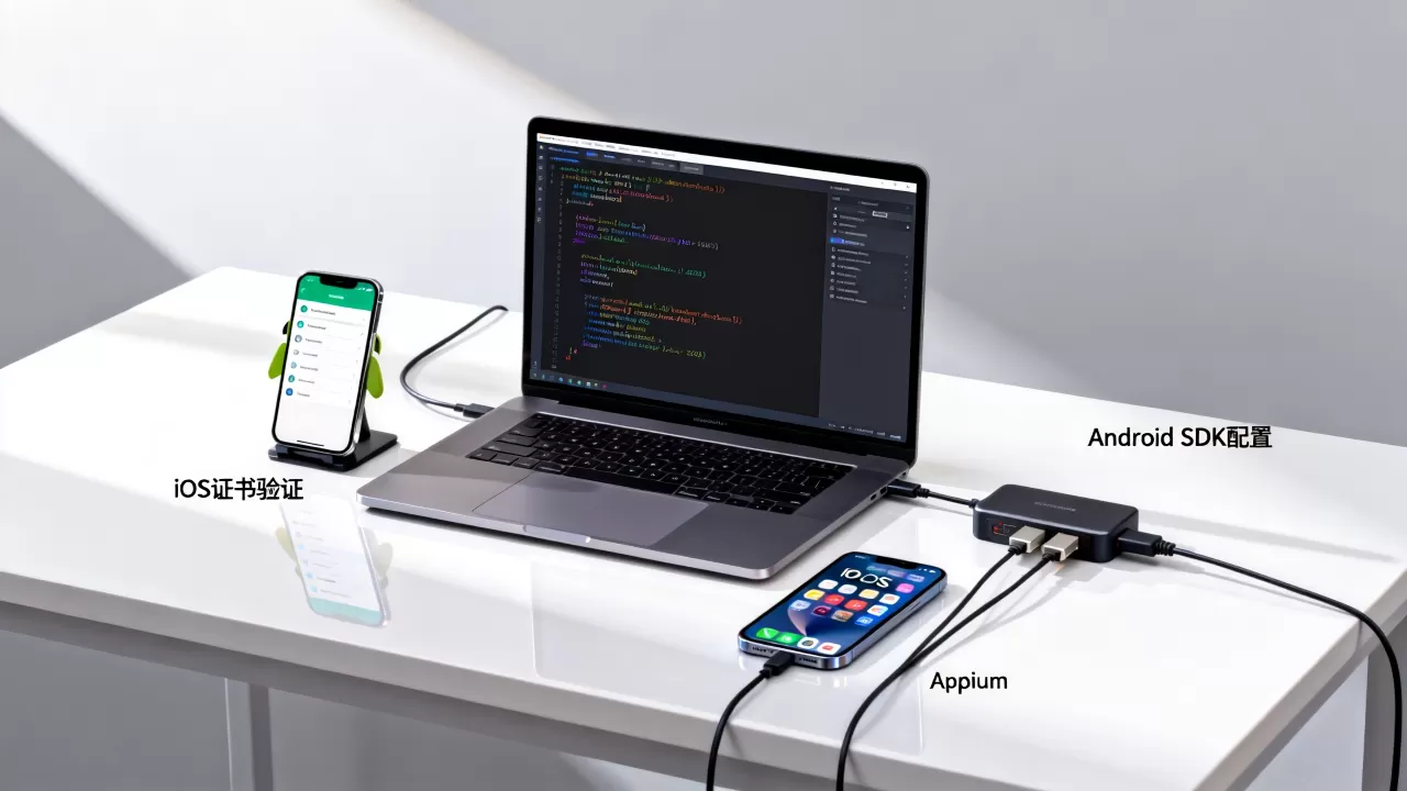 Appium自动化测试环境搭建报错怎么办？如何配置Android和iOS