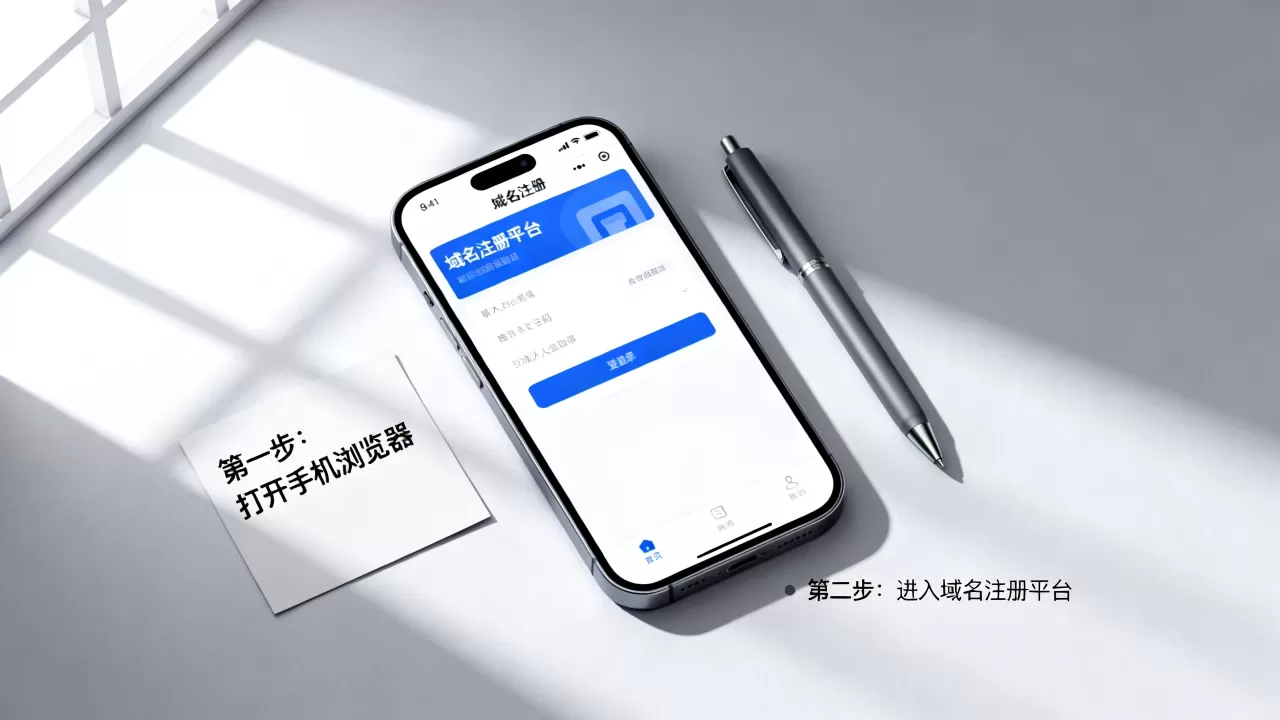 个人手机域名怎么注册？个人手机域名注册流程