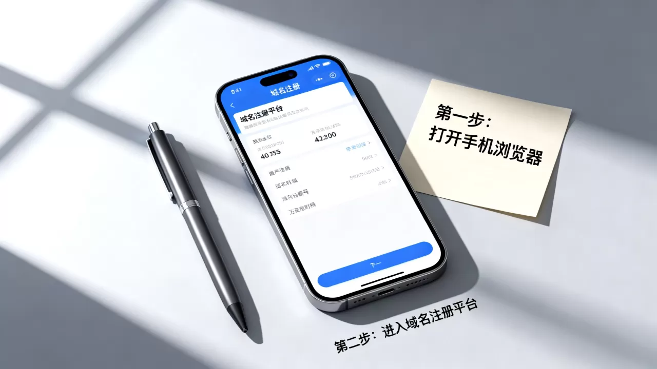 个人手机域名怎么注册？个人手机域名注册流程