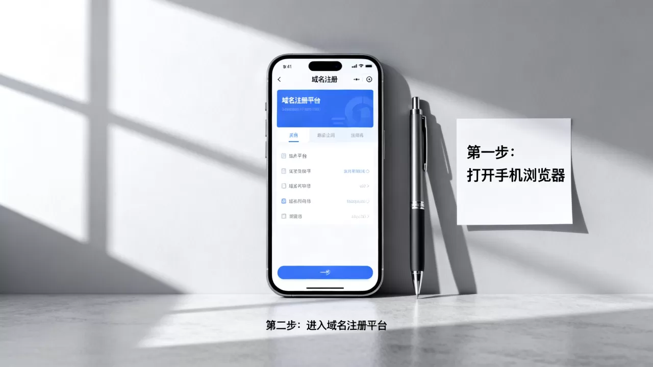 个人手机域名怎么注册？个人手机域名注册流程