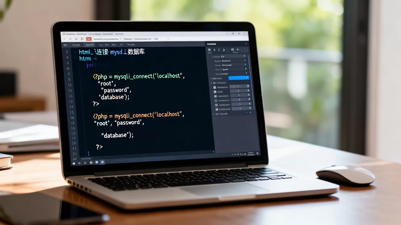 html表连接数据库吗？html怎么连接mysql数据库