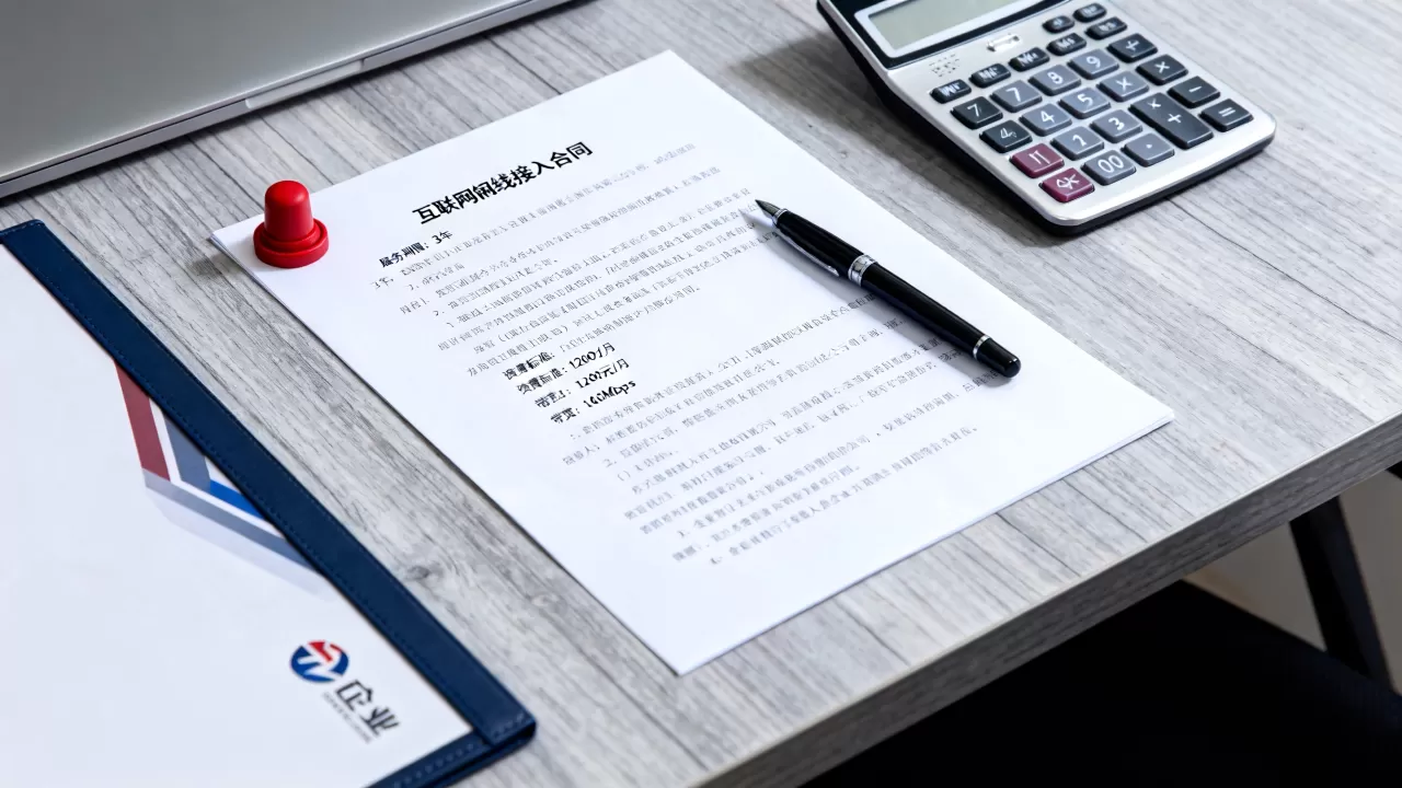 互联网专线接入合同怎么签？企业办理专线资费是多少