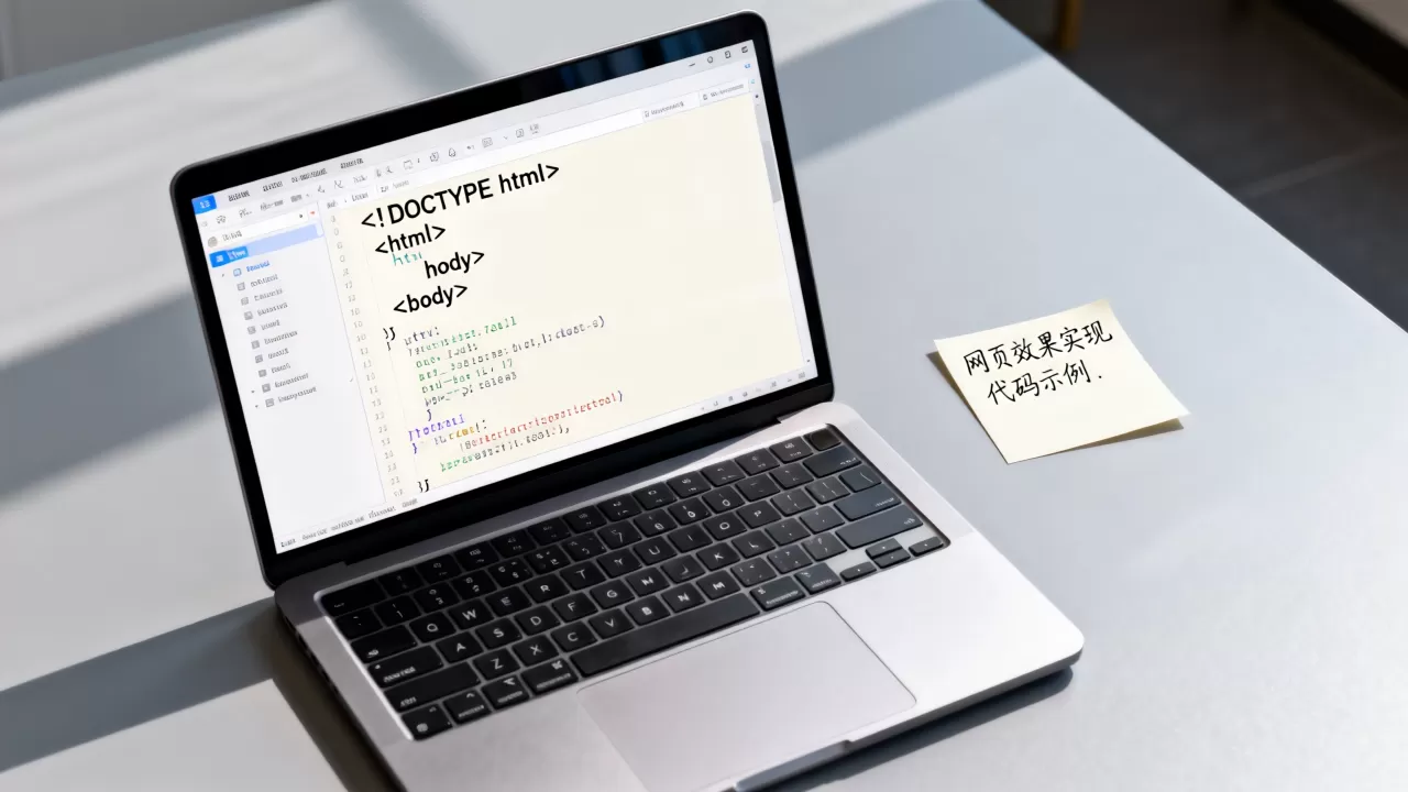 html网页代码效果怎么实现？网页代码效果有哪些