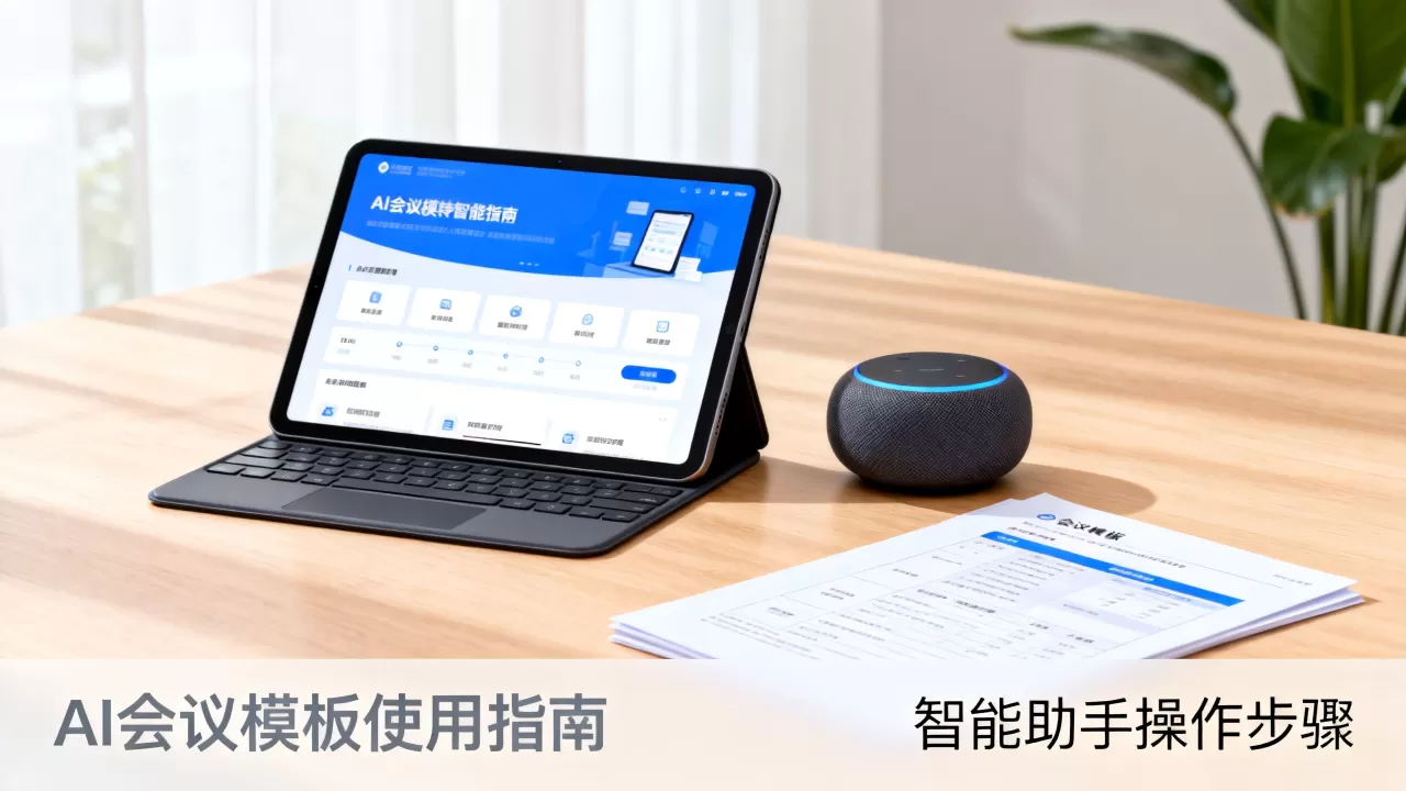 AI和会议模板怎么用？AI智能助手怎么使用