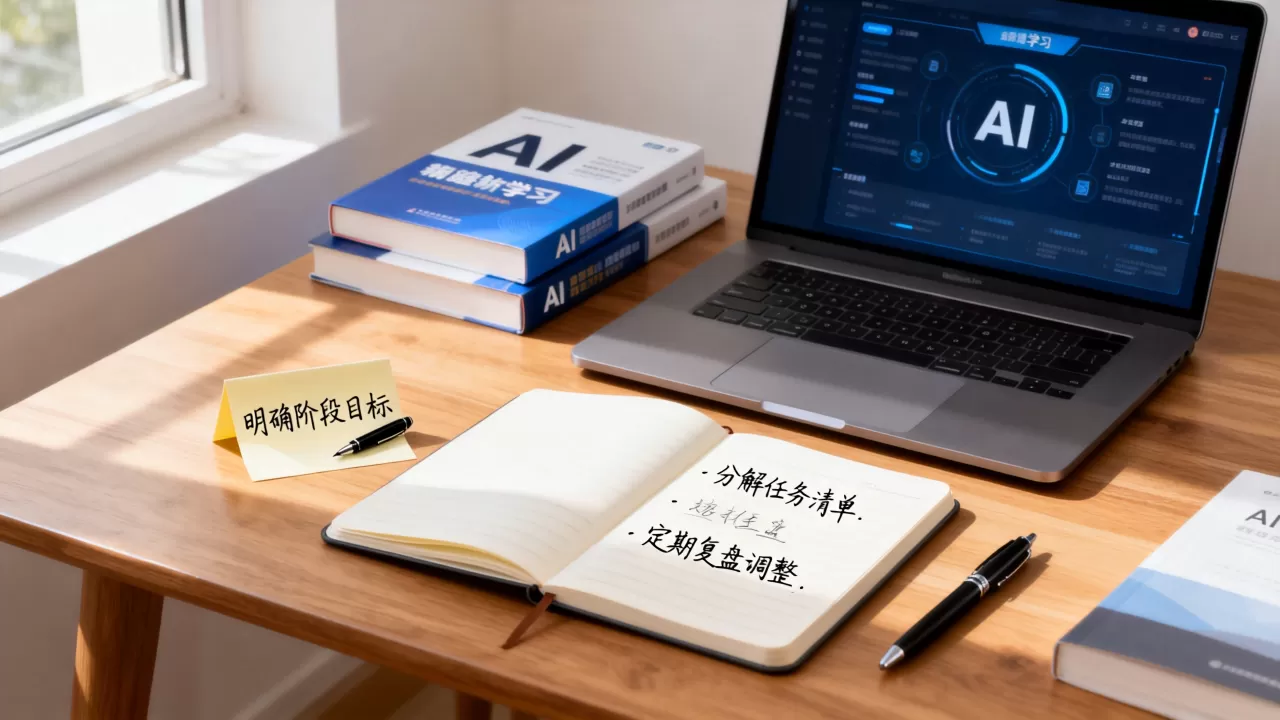 AI学习课怎么定学习目标？AI学习路线规划