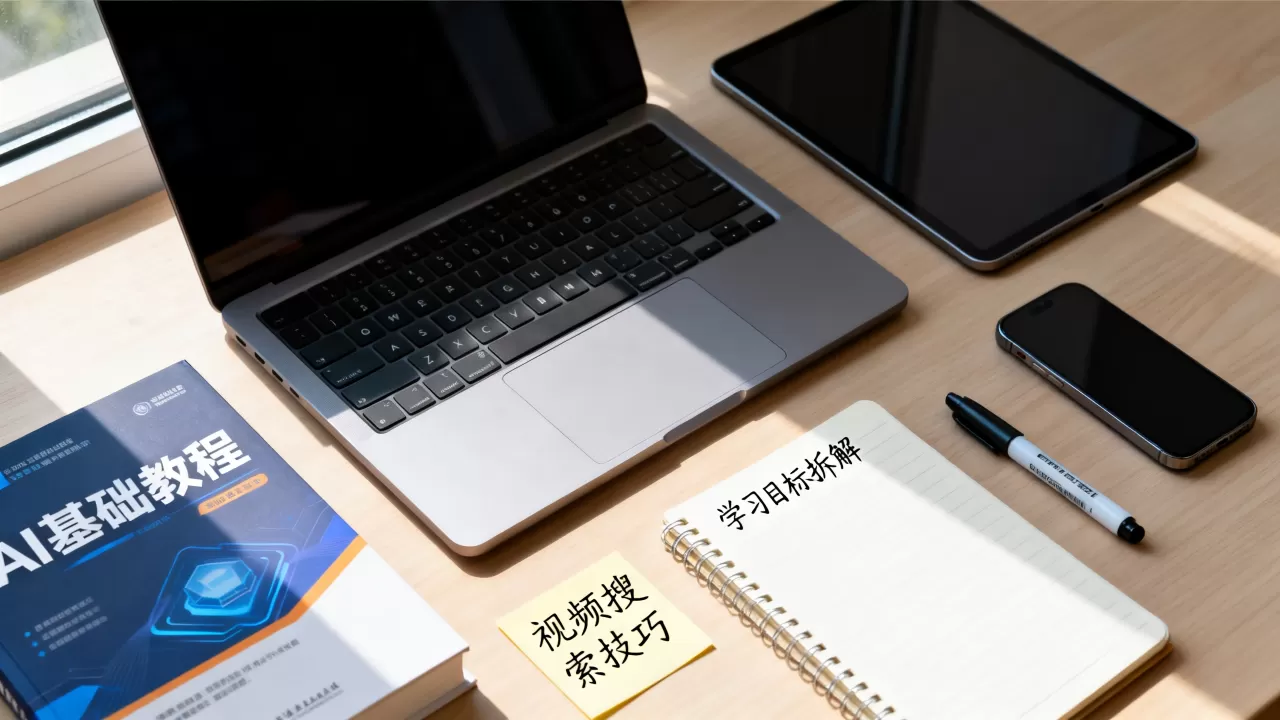 AI学习视频怎么找？零基础入门AI学习的目标是什么