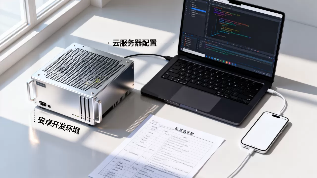 安卓开发云服务器怎么搭建？云服务器配置选型指南