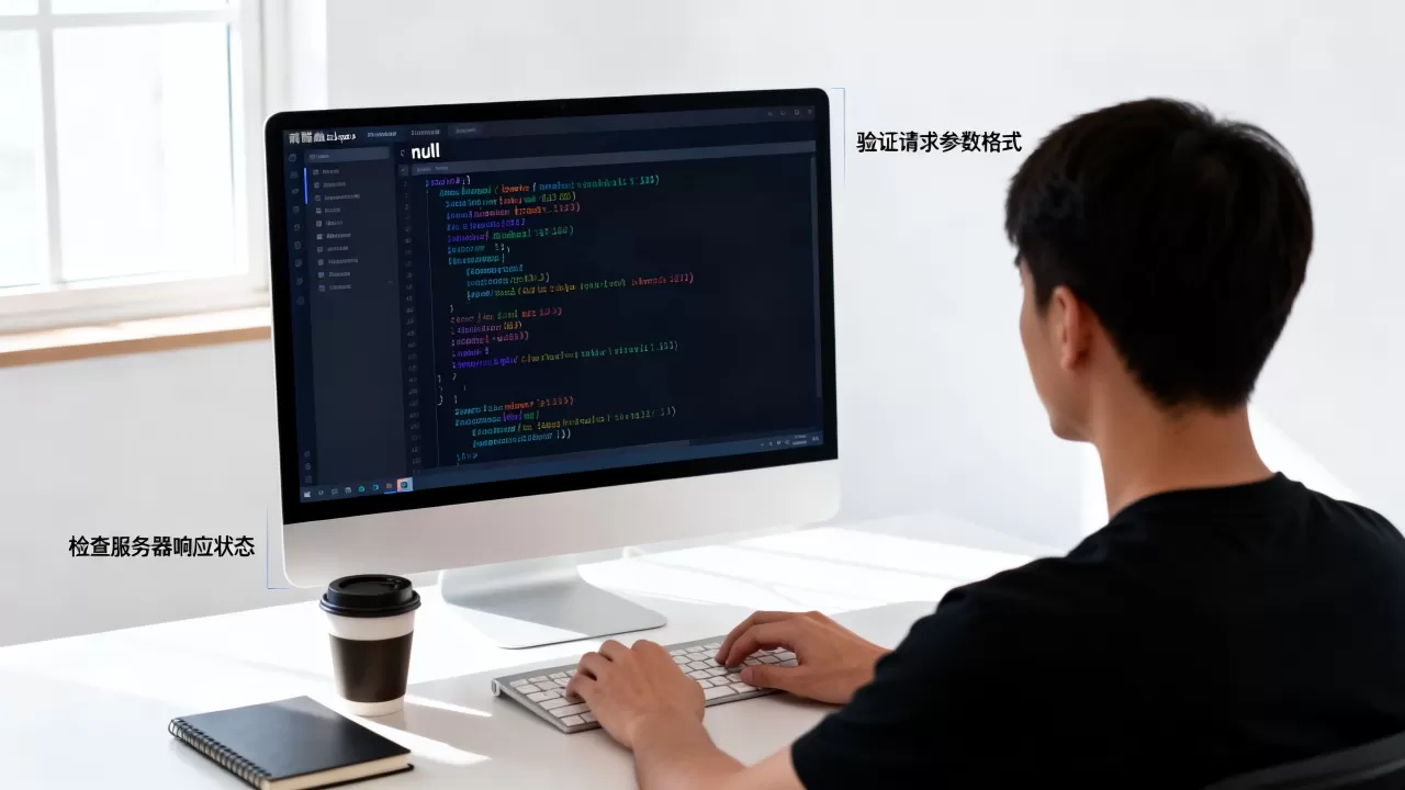 ajax服务器返回null怎么办？前端ajax请求返回null怎么解决