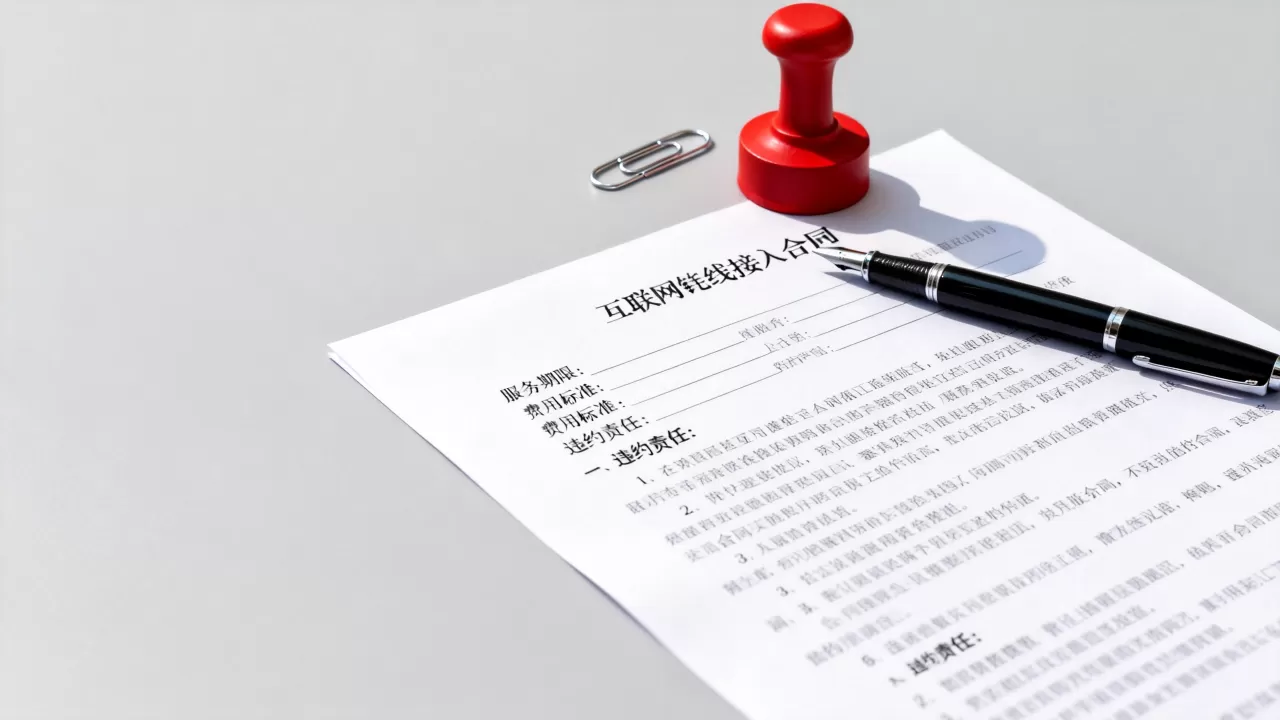 互联网专线接入合同怎么签？2026年最新范本免费下载