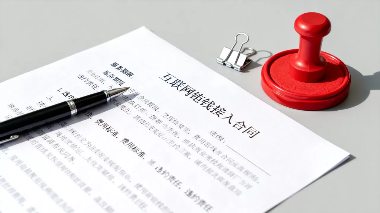 互联网专线接入合同怎么签？2026年最新范本免费下载