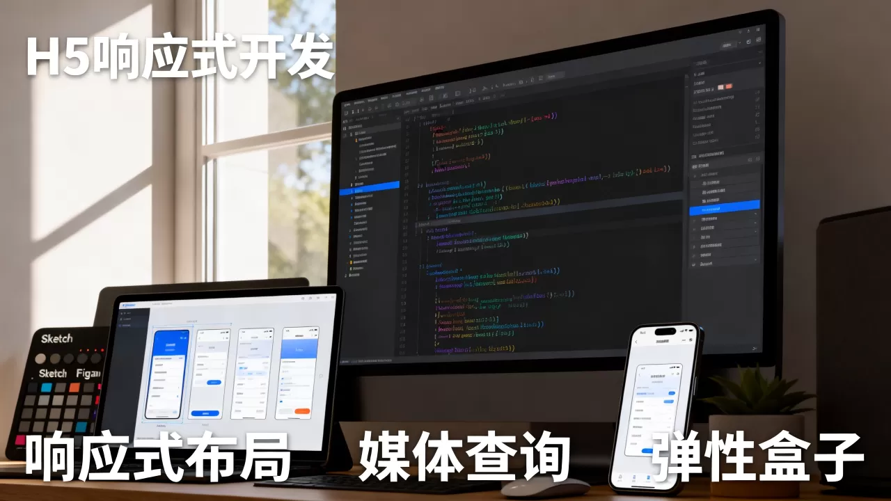 H响应式开发首页内容怎么做？h5响应式开发教程